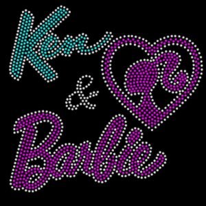 Barbie and Ken Rhinestone Tee