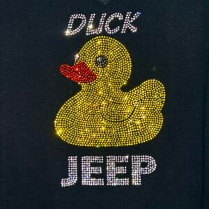 Rubber Duck - "Duck, Duck, Jeep" Rhinestone Tee