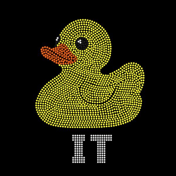 Image of the Duck IT Rhinestone Tee