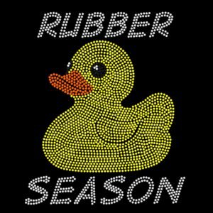 Rubber Duck - "Rubber Duck Season" Rhinestone Tee